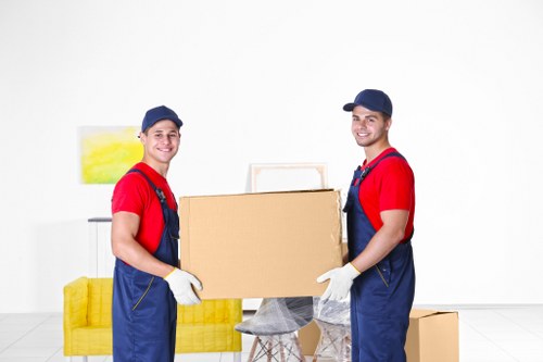 Office relocation team planning a business move in Islington