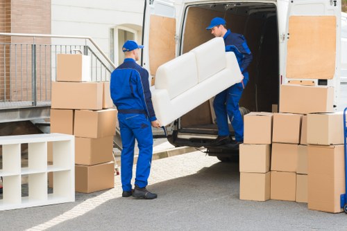 Professional packing and unpacking support for an Islington home move