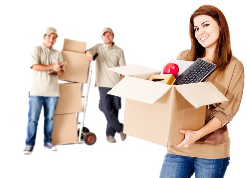 Charity donation items prepared during a sustainable move