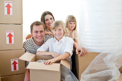 Careful boxing and room labelling for local moving customers in Islington