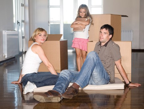 Furniture pick-up for a business premises in Islington